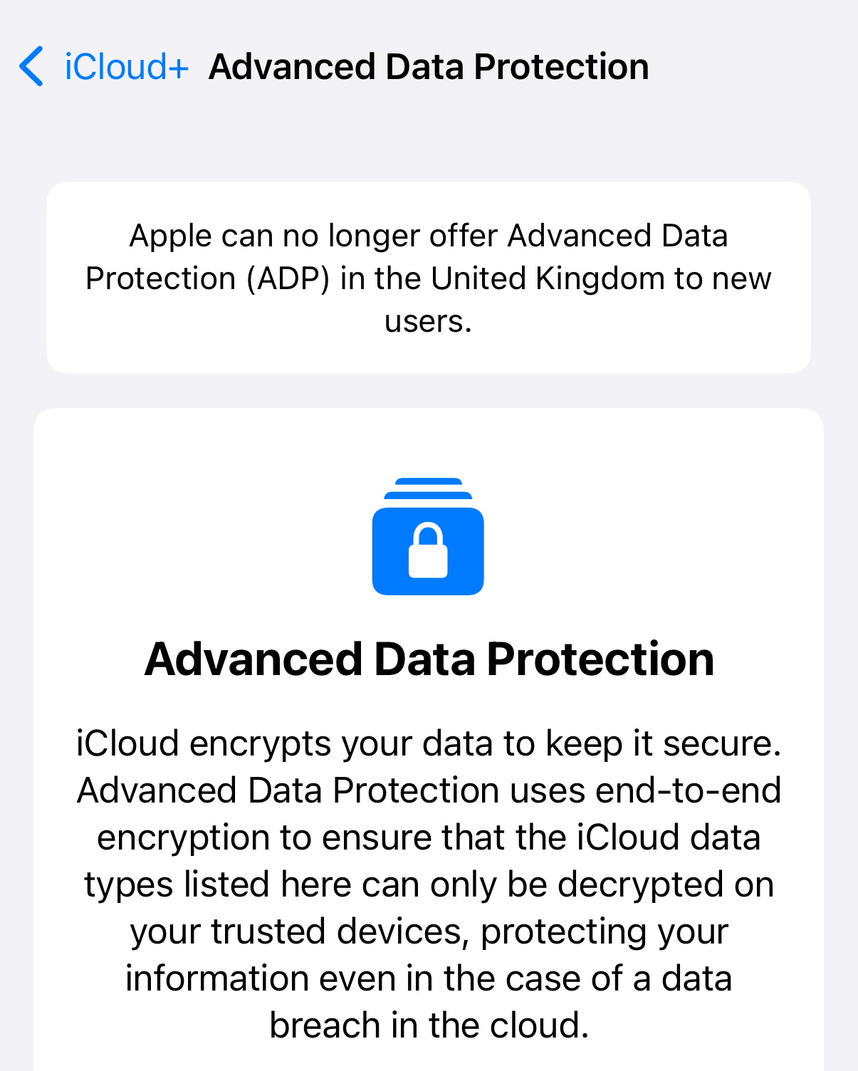 ADP disabled in the UK